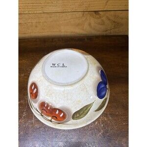 WCL Ceramic Mixing Bowl Serving Bowl  Variety Fruits Design
